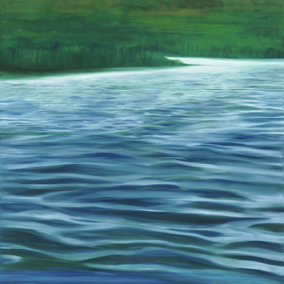 Oil on Canvas Essex River, 48x48, oil on canvas