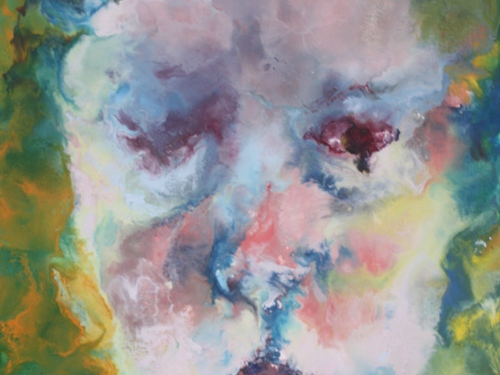 The Memory Palace,  encaustic on canvas on board, 24x18 inches, 2012