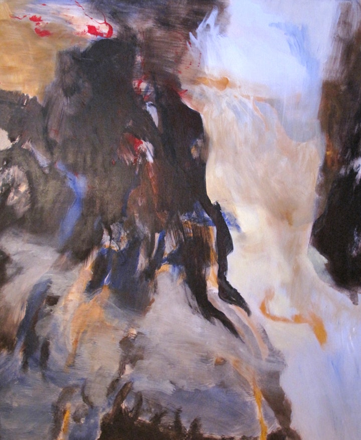Gruvene-p_-NY-_lesund - Verdighet 140 x 115 cm.
Et verdig minne om de 11 gruvearbeiderne som fremdeles ligger i gruvene som falt sammen under gruveulykken på Ny-Ålesund i 1962.