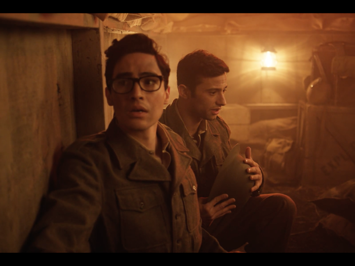 Build trench on soundstage