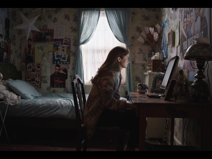 Added all wallpaper, painted, completely refurnished room including all funiture, artwork, graphics, window dressing, decor