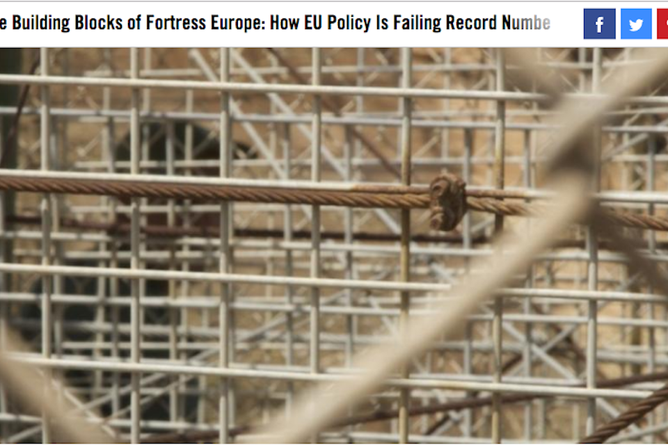 The Building Blocks of Fortress Europe