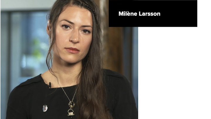 On the line with Milene Larsson