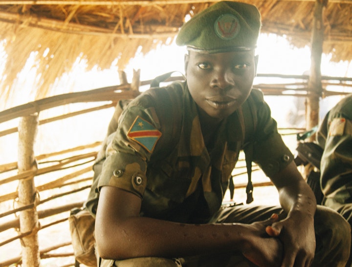 A young FARDC Soldier.