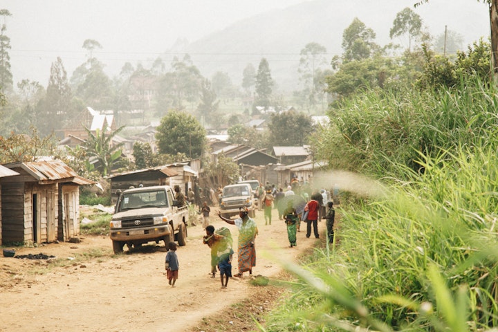 A village near Bukombo-