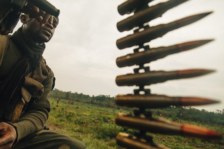 A FARDC Soldier. Tongo. Virunga National Park.