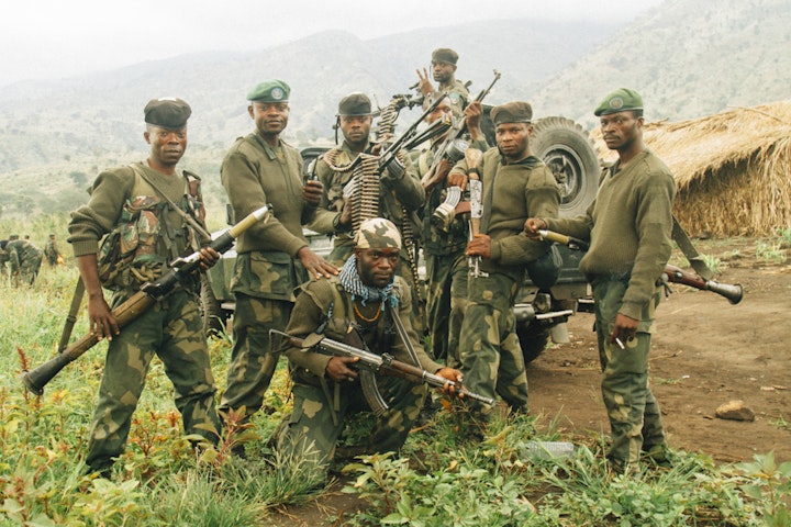 FARDC soldiers.