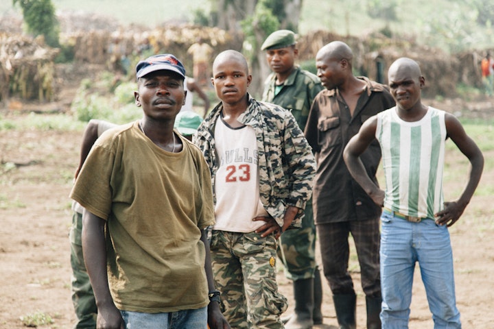 Mai Mai Niatura rebels in Minova region.