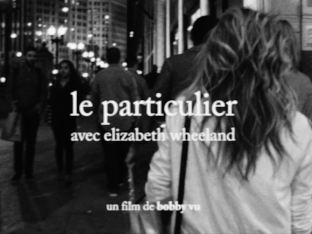 Le Particulier (2016) Mini Film