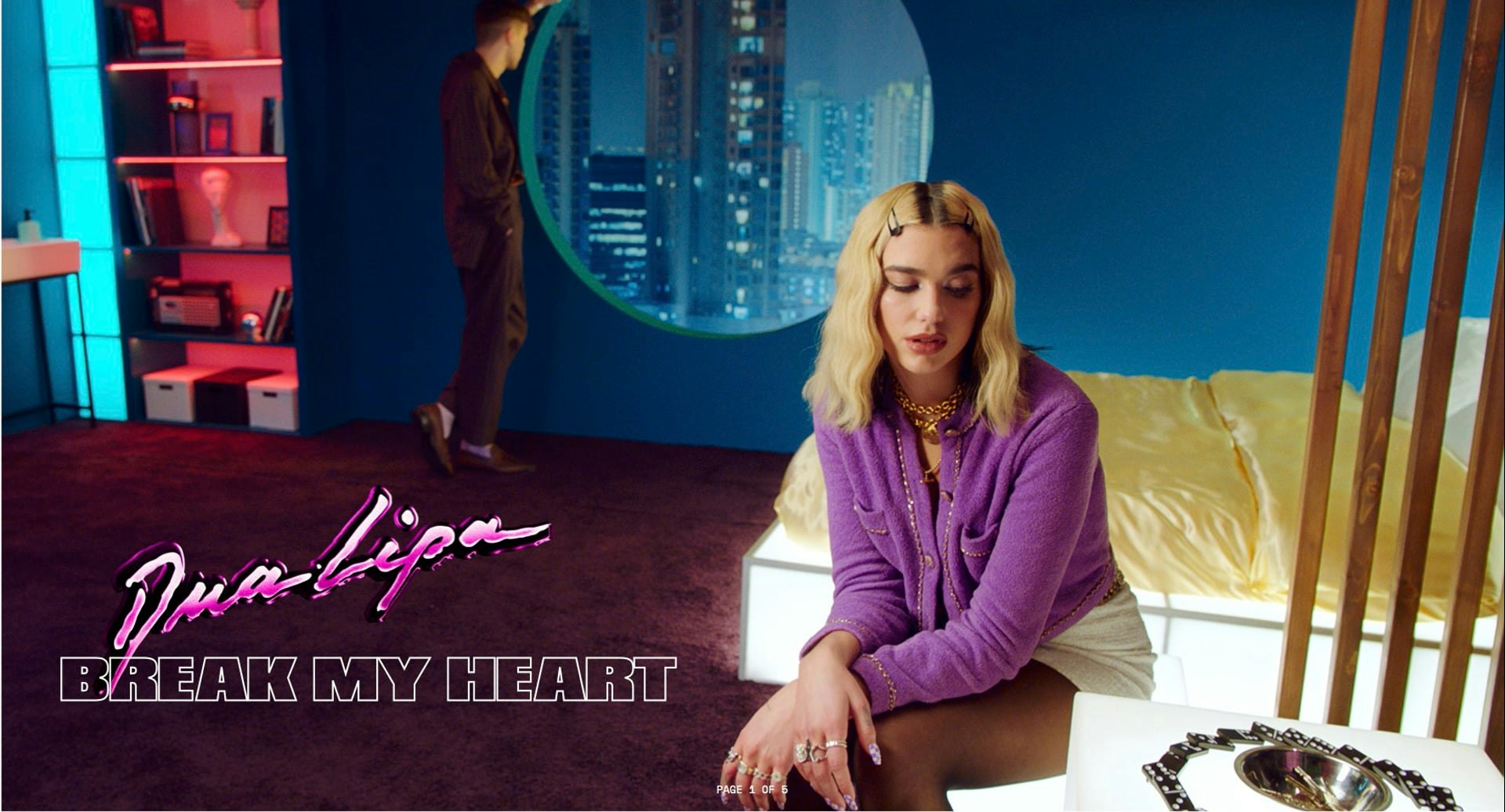 Dua Lipa Break My Heart HENRY SCHOLFIELD