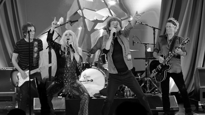The Rolling Stones & Lady Gaga - Sweet Sounds Of Heaven (Live from Racket NYC)