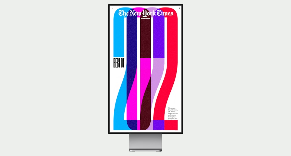 NEW YORK TIMES COVER, ARTS & LEISURE BEST OF 2022