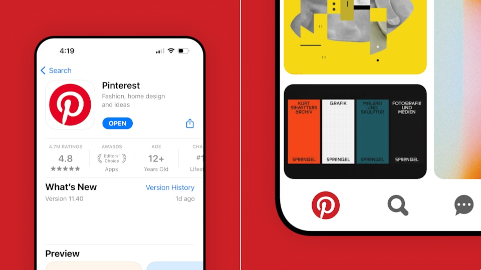 PINTEREST BRANDING & VISUAL IDENTITY