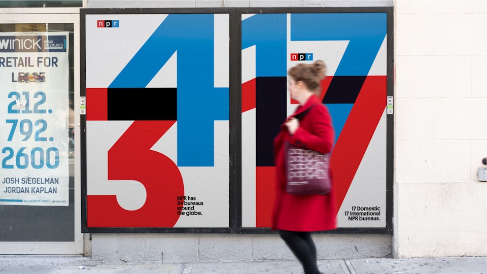 NPR BY THE NUMBERS BRAND CAMPAIGN