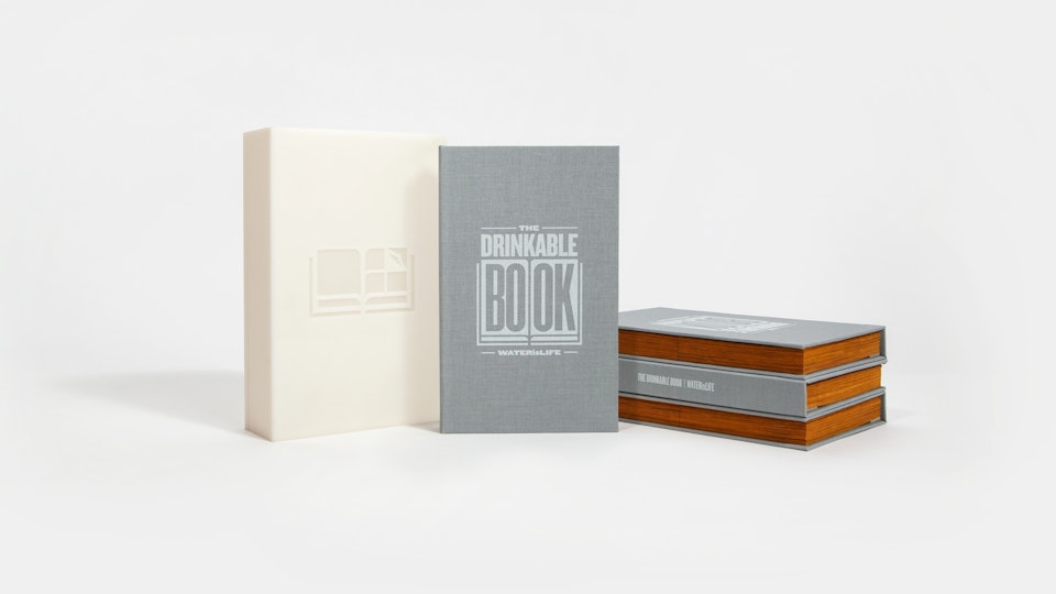 THE DRINKABLE BOOK