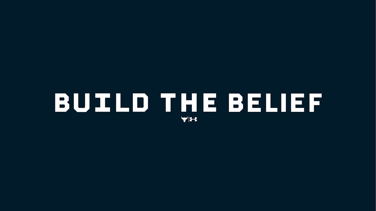 Under armour build the belief Outlet