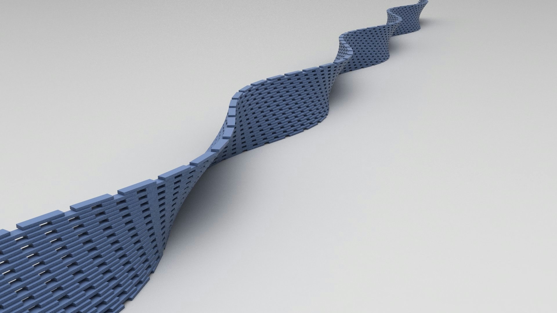 03 - The code allowed for live updating with infinitely adjustable details allowing for the unlimited object variations including different materials to pick and place.