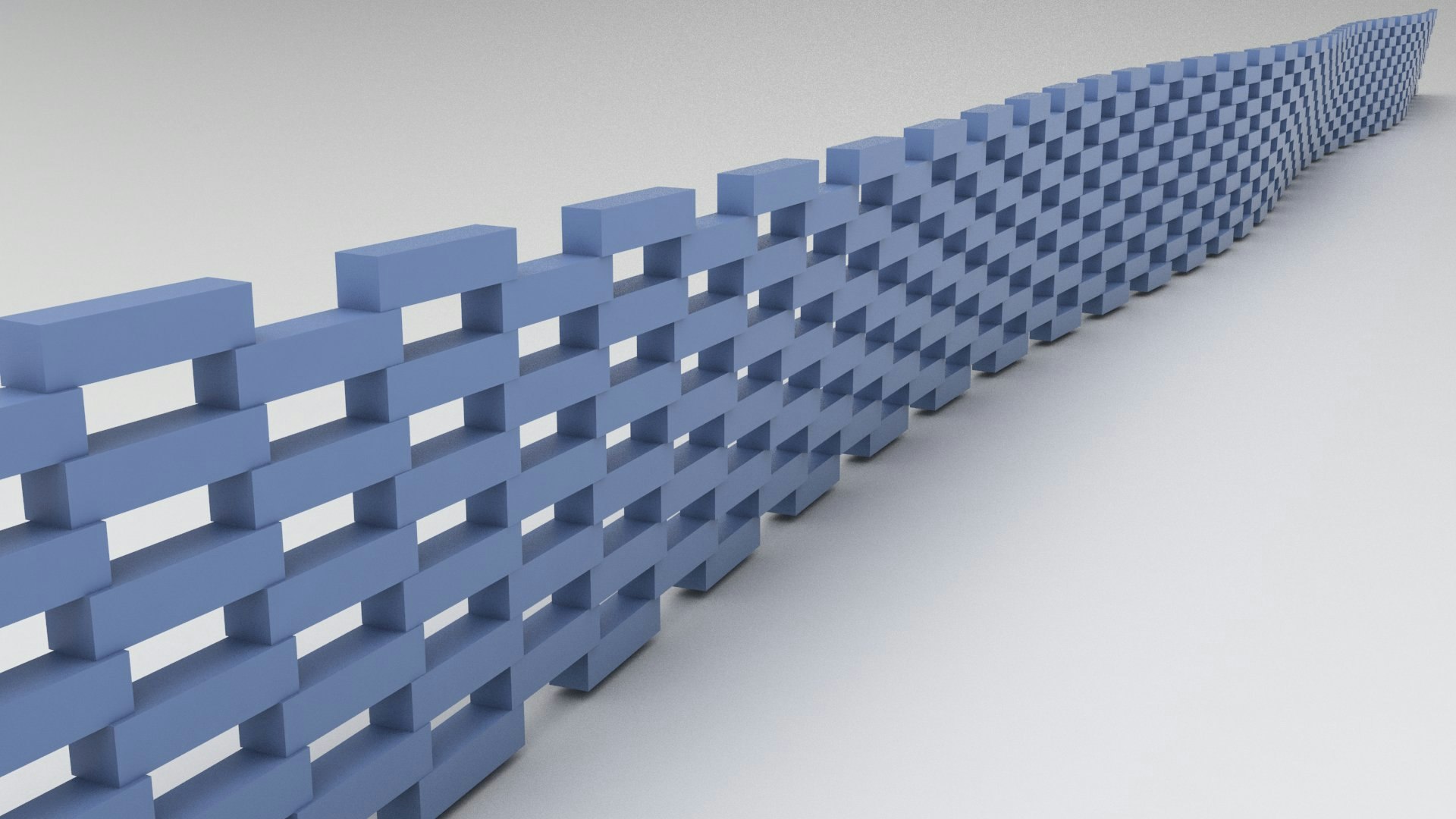 02 - The code allowed for live updating with infinitely adjustable details allowing for the unlimited object variations including different materials to pick and place.