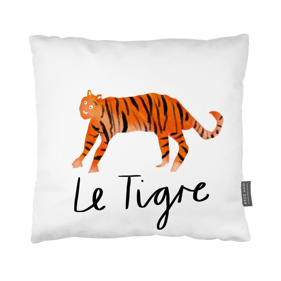 Tiger pillow designs