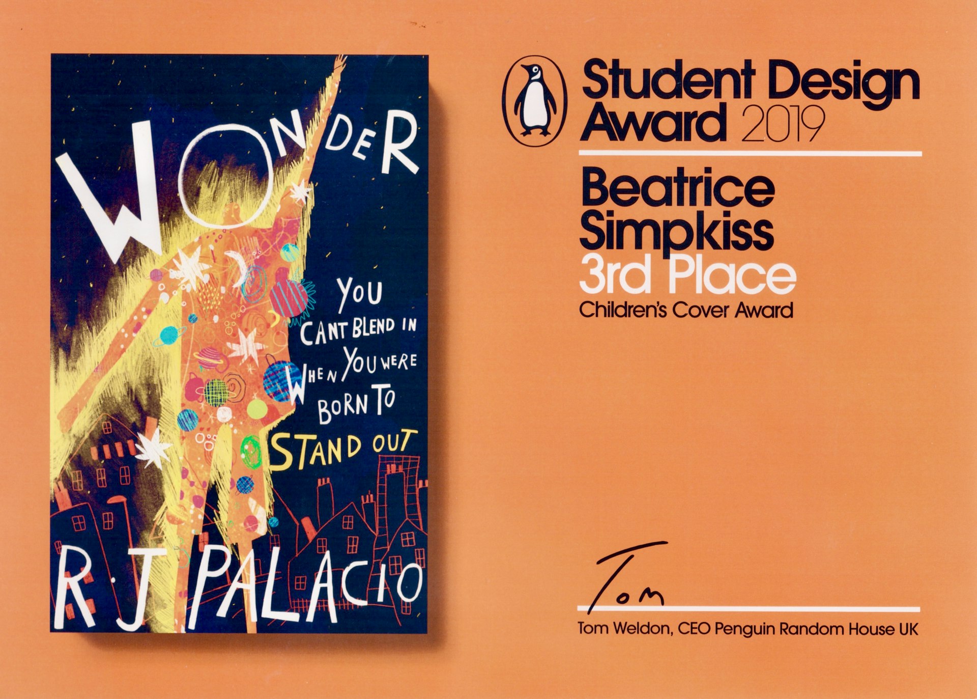 Student Design Award 2019 Beatrice Simpkiss