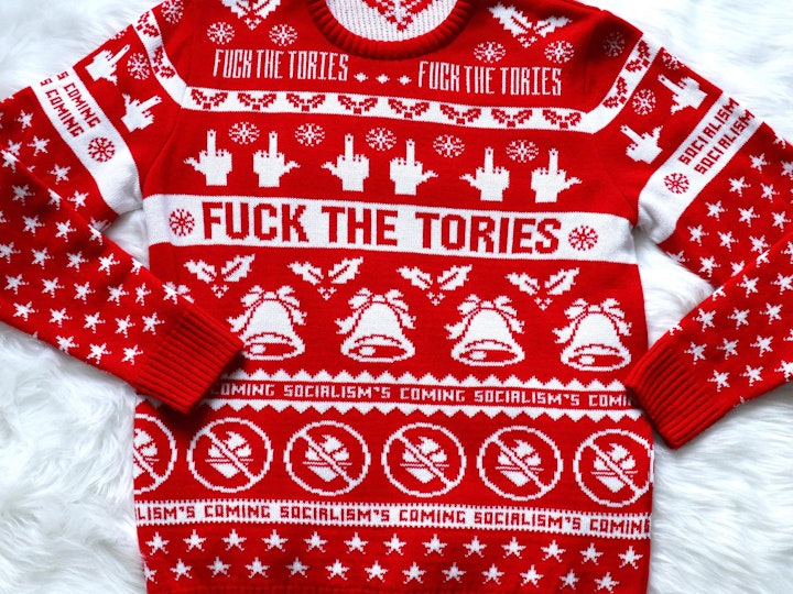 Fuck the Tories - Christmas jumper