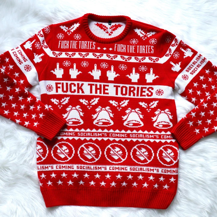 Fuck the Tories - Christmas jumper