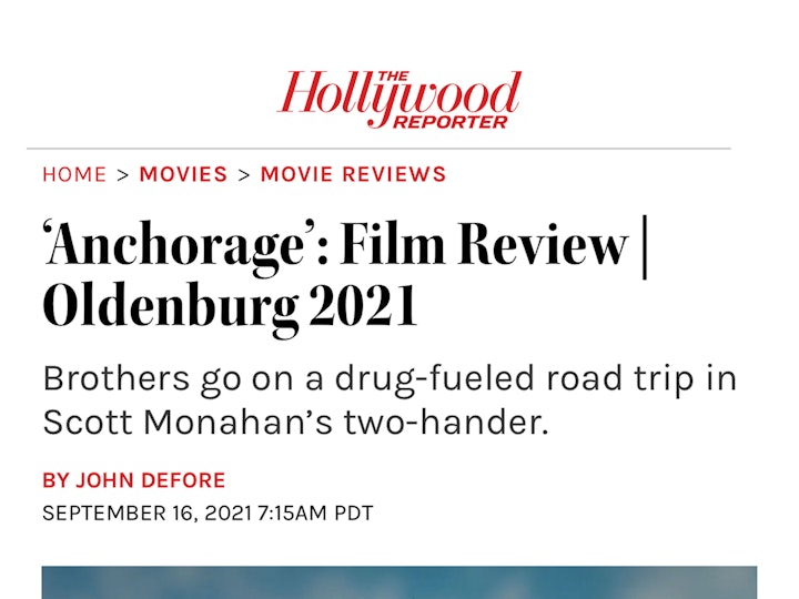 The Hollywood Reporter - "Anchorage" Review