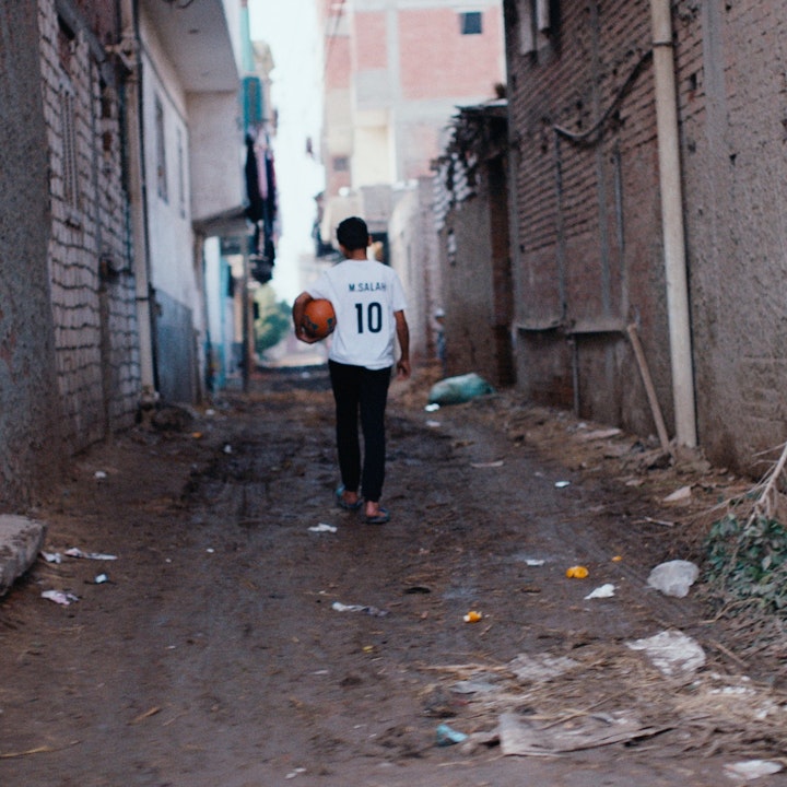 Adidas / Mo Salah My Journey - kid in alley