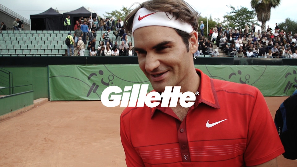 Gillette - 'Fusion' Roger Federer BTS