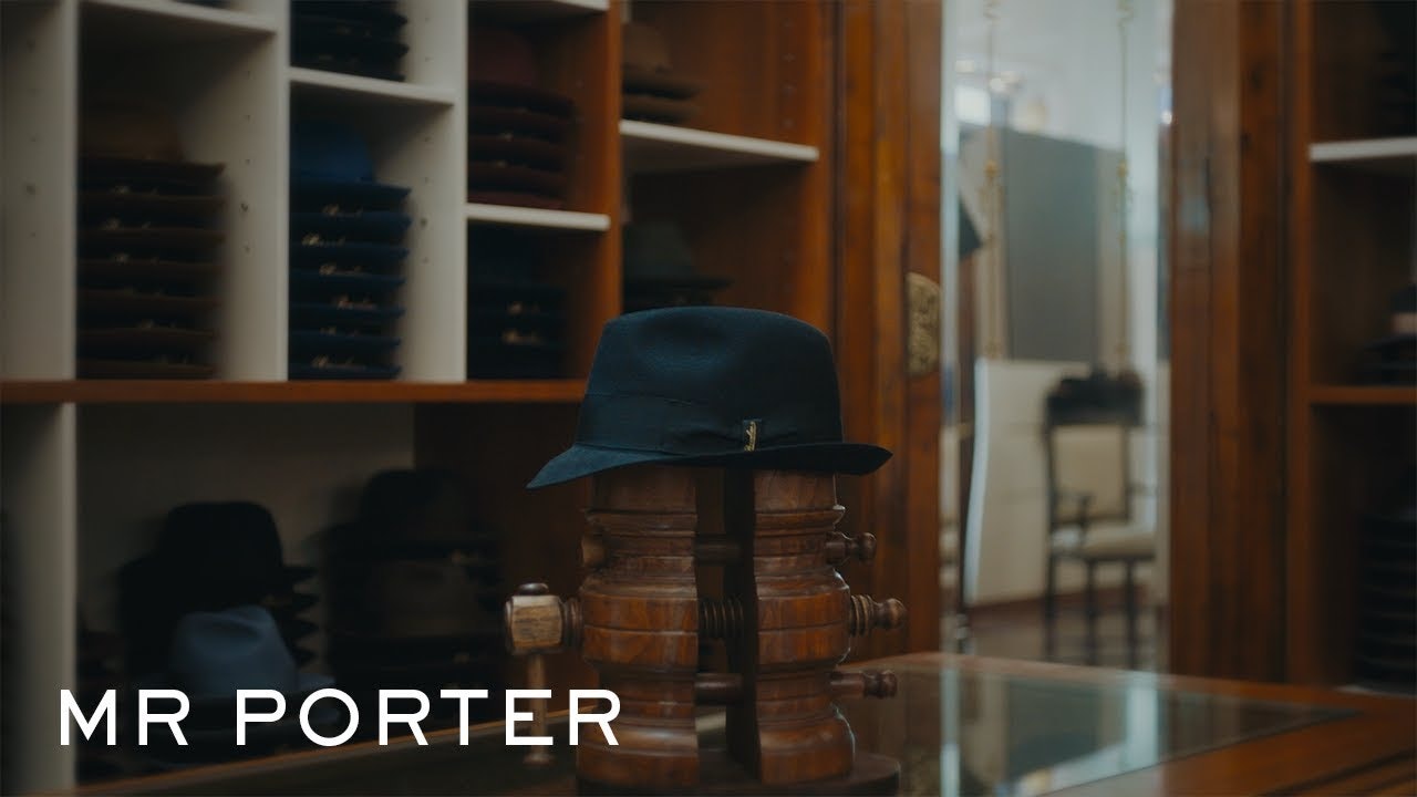 How Borsalino Makes A Men's Fedora Hat | MR PORTER
