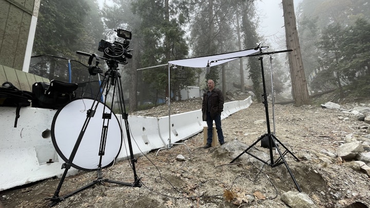 Working for The Weather Channel on their new series- The Earth Unlocked. This segment will be about mudslides.