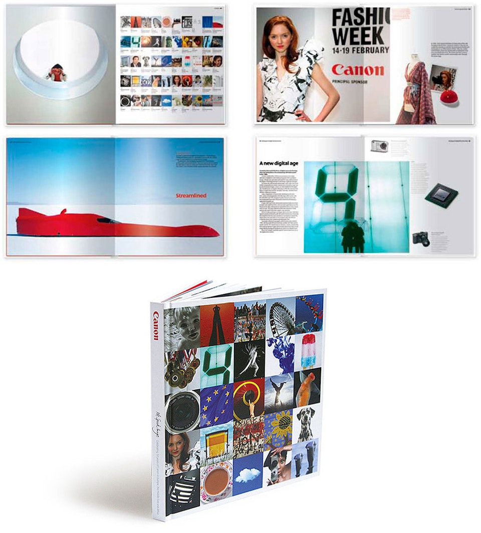 Editorial - <strong>Canon Commemorative Book | Editor</strong>
To celebrate 50 years of business in Europe, Canon commissioned a commemorative book to highlight the amazing work that it does. I worked with the client, writers and designers – and wrote sections of the book myself – to realise the project, which was launched at an event in Monaco.
Design: Mark Cox / Dan Tuck
Agency: TileyWoodman