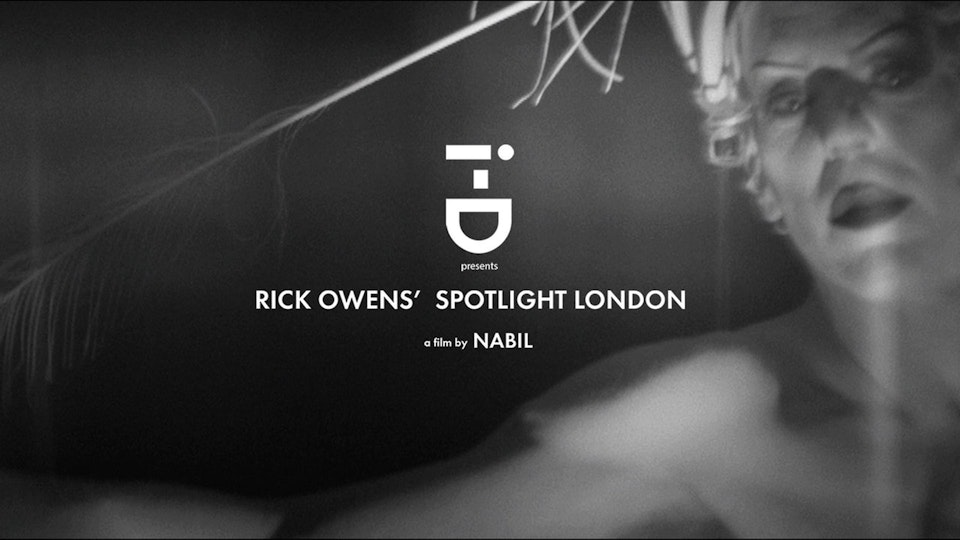 Rick Owens  X i-D Magazine | Dir. Nabil