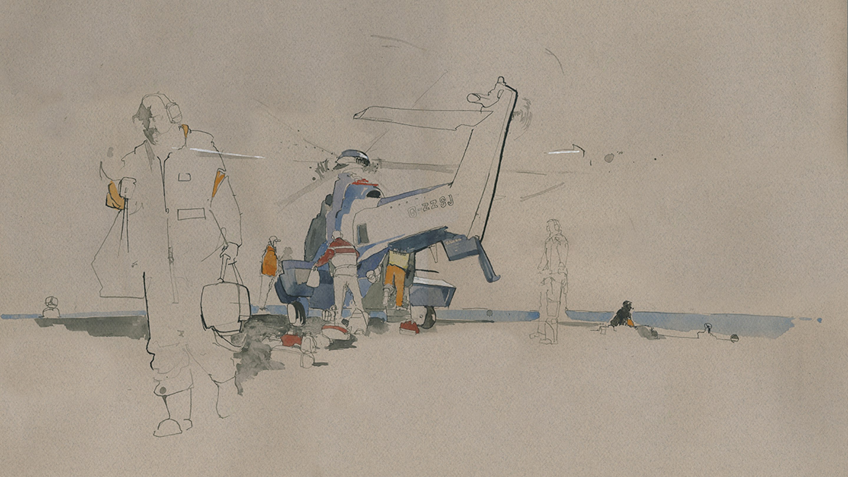 George Butler, artist, illustrator, reportage