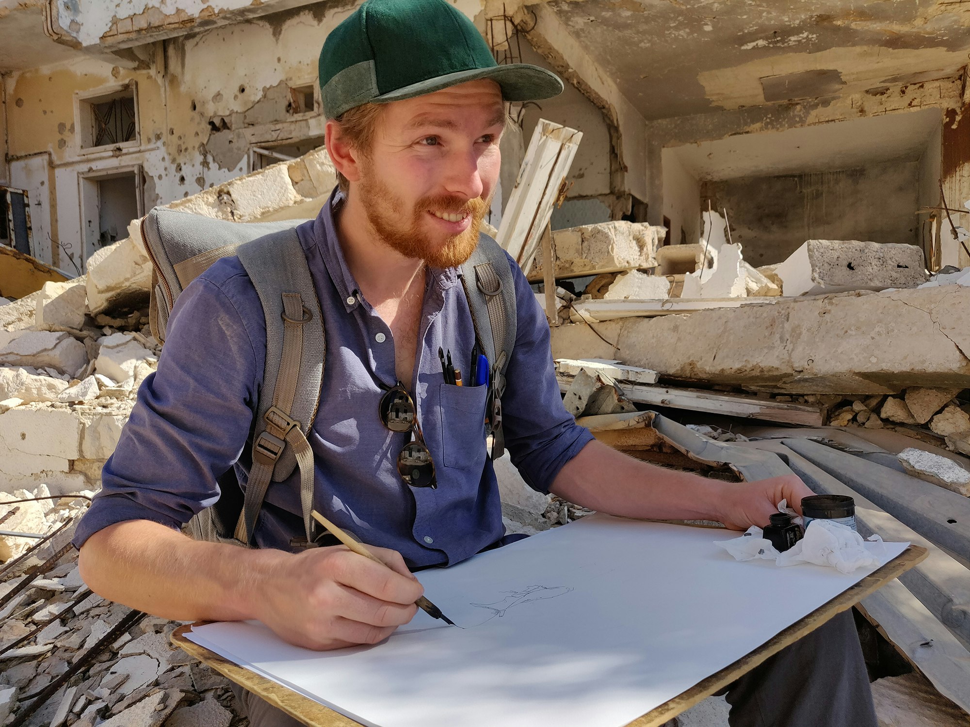 About George - George Butler, artist, illustrator, reportage