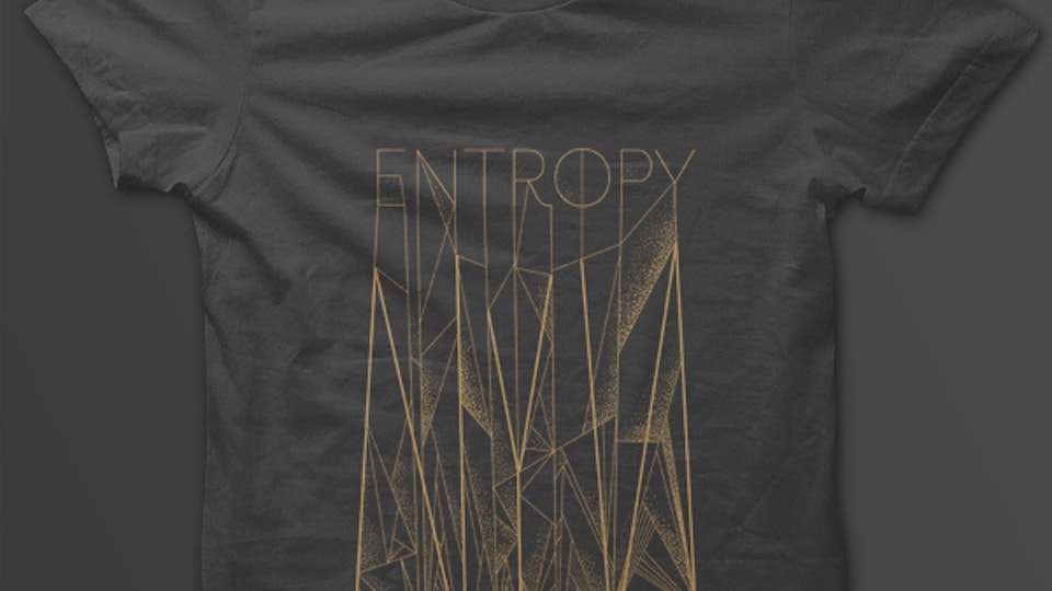 NYN - Entropy: Of Chaos and Salt - T-shirt design.