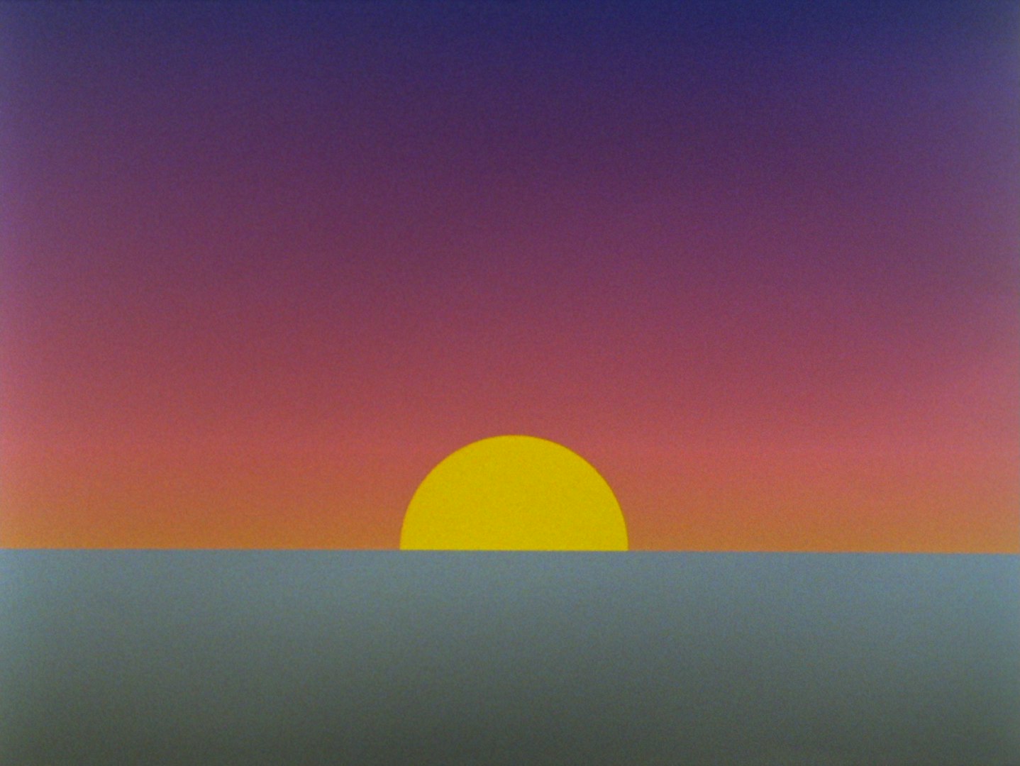 Printed Sunset -