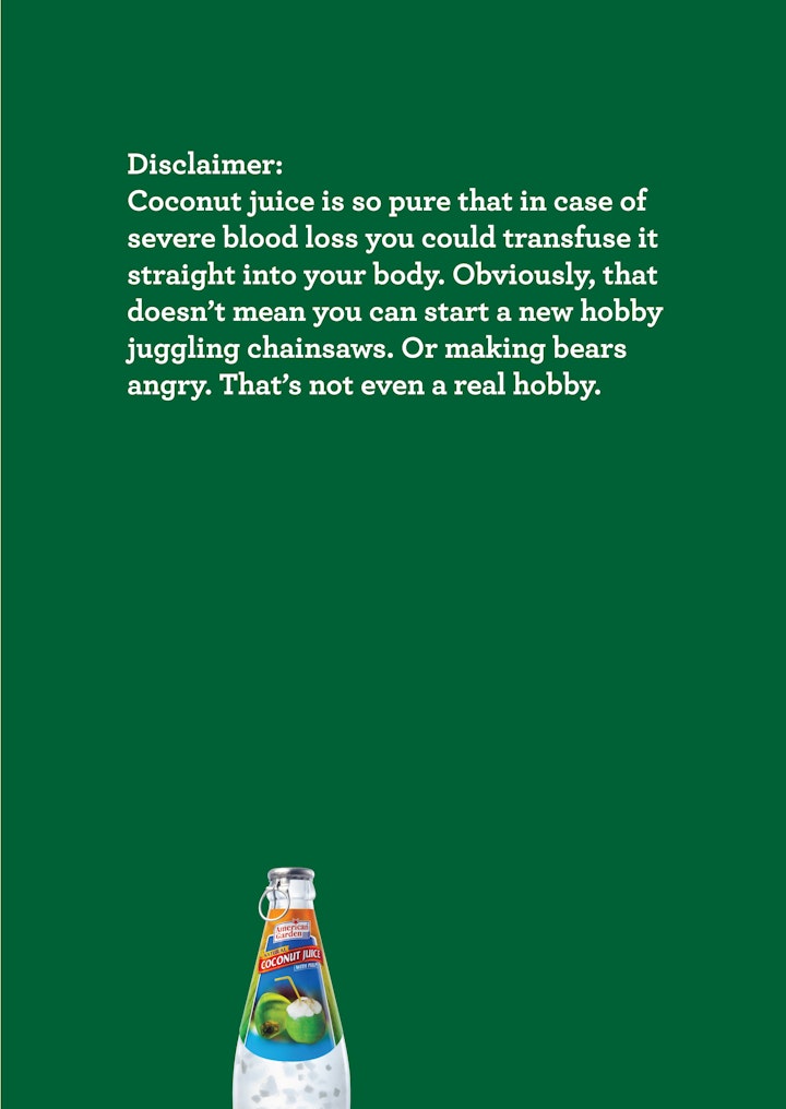 American Garden Coconut Juice