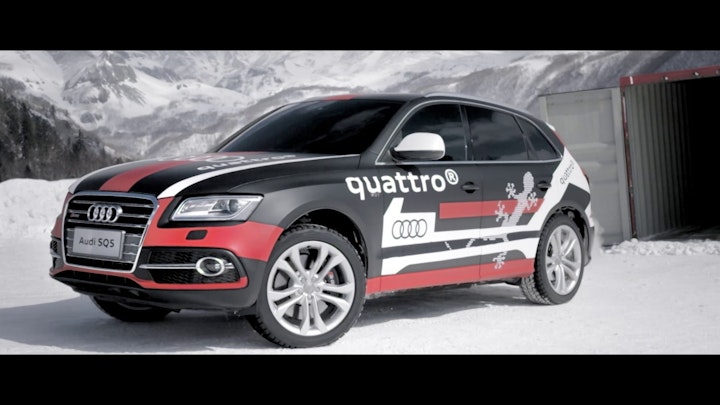 Audi SQ5  "Land of Quattro- Snow & Ice"