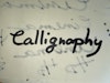 Calligraphy / Film Scratching