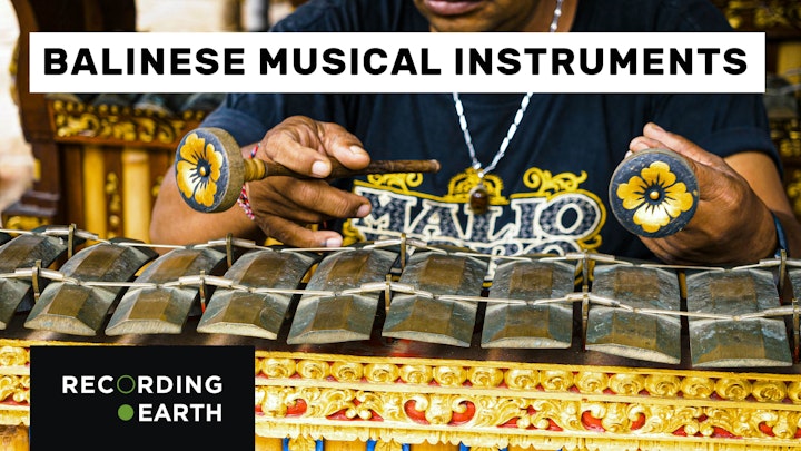 6 Instruments you can find in Bali