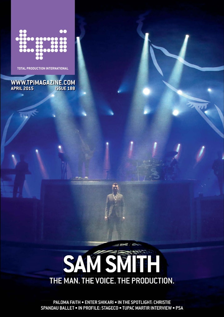 Sam Smith - TPI Magazine April 2015