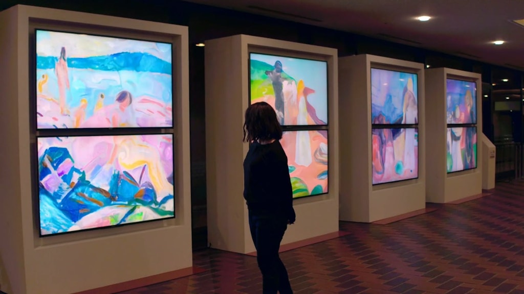breathe/feel/suffer/love  (work for Munch: A Retrospective)