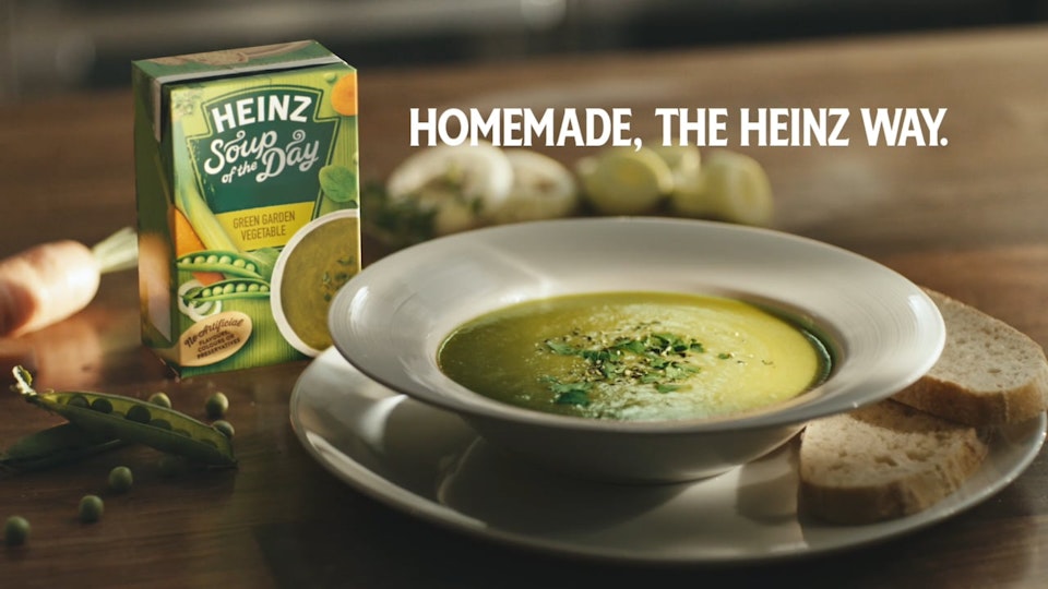 ANNA MOULD PRODUCTION DESIGNER: ANNA MOULD I HEINZ: 'SOUP OF THE DAY, GOOD TO BE HOME'