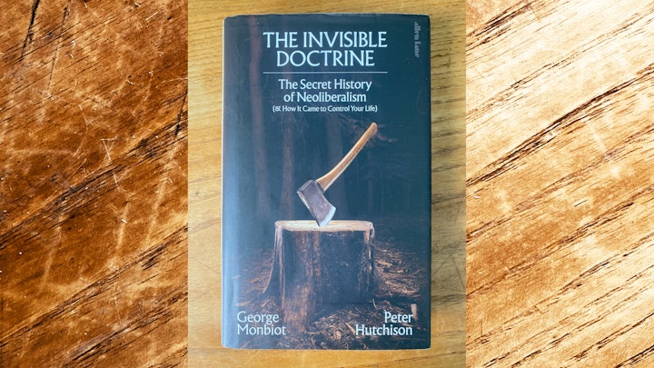 British journalist and environmental activist Monbiot and filmmaker Hutchison mount a damning, persuasive critique of neoliberalism, an ideology that exalts capitalism and greed.