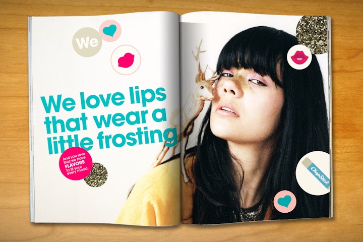 Chapstick - We Love Your Lips frosting