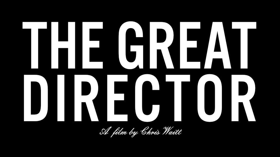 THE GREAT DIRECTOR