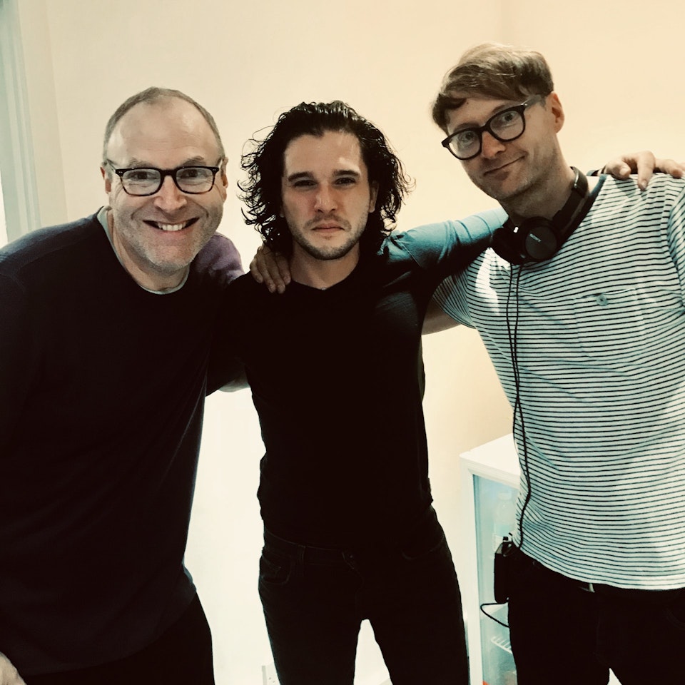 Gallery - On set with Kit Harington and Dreamworks exec Jim Gallagher