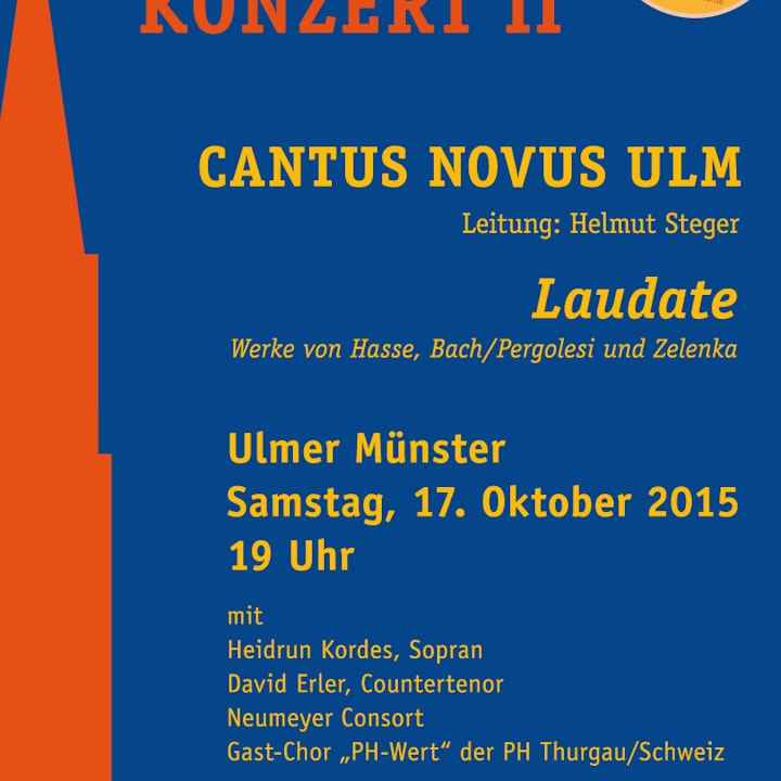 Cantus Novus Ulm - Geistliches Jubiläumskonzert