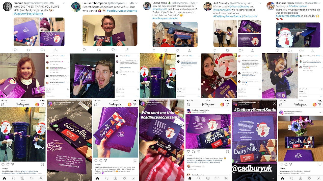 Cadbury Secret Santa Postal Service Activation Rupert And Phil cadbury-secret-santa-postal-service-activation-rupert-and-phil